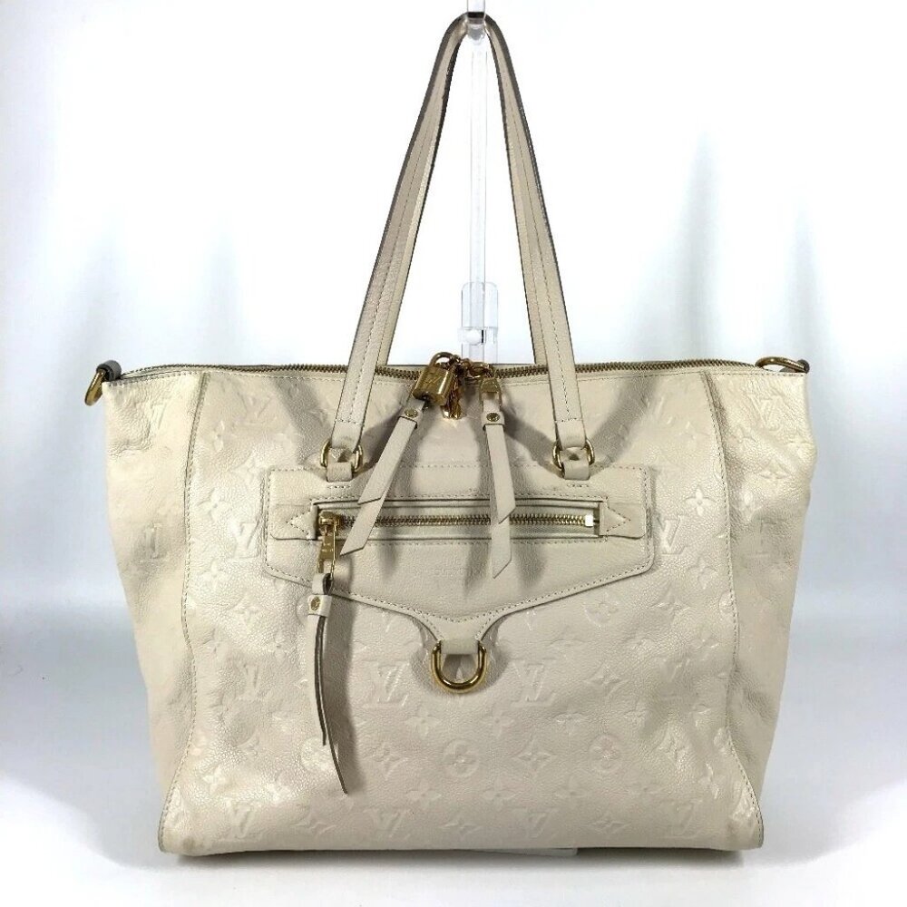 LOUIS VUITTON M93411 MonogramEmpreinte Remunize PM Bag Tote Bag Shoulder Bag - Picture 1 of 16